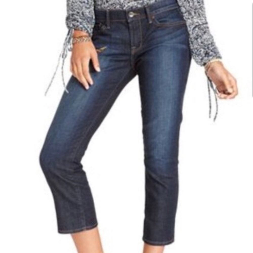 LUCKY Janet Sweet'n Straight Crop Jeans EUC 6/28